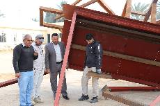 استمرار الامانة الخاصة لمزارالعلوية شريفة (عليها السلام ) بالعمل بتوسعة المزار الطاهر.