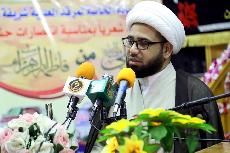 أقامت هيئة العلوية شريفة بنت الإمام الحسن المجتبى ( عليهما السلام) التابعة للمرقد الشريف محفلاً بهيجاً بمناسبة زواج النور من النور