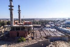 صب سقف سرداب السيدة نرجس خاتون (ع)