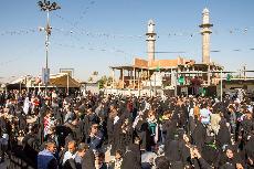 حركة الزائرين في مرقد العلوية شريفة بنت الامام الحسن المجتبى (عليهما السلام)