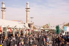 حركة الزائرين في مرقد العلوية شريفة بنت الامام الحسن المجتبى (عليهما السلام)