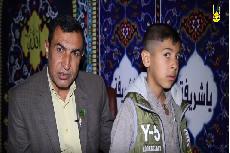 كرامة الشفاء من فقدان البصر أثر التهاب العصب البصري للعين اليسرى /حصلت الكرامة مع الطفل علي بعمر ثمان سنوات /محافظة بابل.