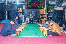 أمسية قرآنية مباركة في صحن السيدة أم البنين (عليها السلام)