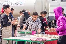 المواكب الحسينية  في مرقد العلوية شَريفة بنت الإمامُ الحَسن المجتبى(عليهما السلام) .