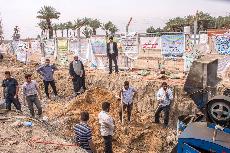 استمرار العمل في التوسعة للمرقد الطاهر