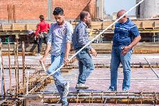 تسليح سقف الحرم الشريف المقطع (B)