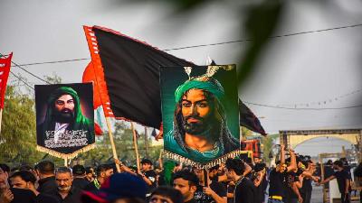 الأمانة الخاصة لمرقد طبيبة المعلولين.. تستقبل مواكب العزاء