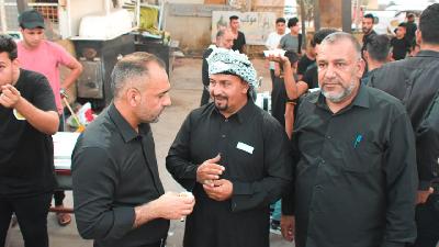 عطاء فاق حدود الكرم.. المواكب الحسينية في مرقد الشريفة بنت الحسن(ع)