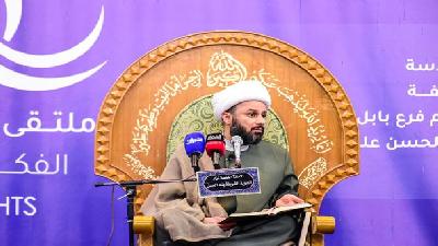 المحاضرات المعرفية تتواصل من حرم سيدة الشفاء
