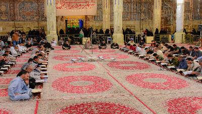 الختمة القرانية الرمضانية المرتلة الجزء الخامس  عشر