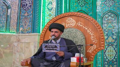 استمرار المحاضرات الفقهية في مرقد العلوية الشريفة فاطمة بنت الامام الحسن المجتبى (ع)
