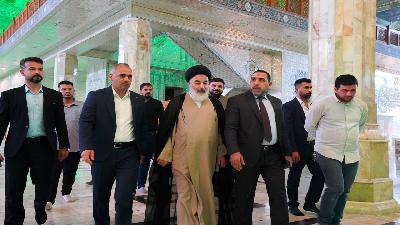 السيد المحقق مهدي الرجائي (دام عزهُ) في رحاب طبيبة المعلولين السيدة الشريفة (عليها السلام)