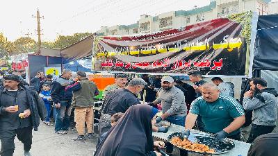 موكب العلوية الشريفة بنت الحسن (ع) في ارض الجوادين
