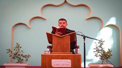 مراسيم قراءة دعاء الندبة في رواق الحوراء زينب (عليها السلام)