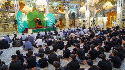 الأمانة الخاصة لمرقد العلوية الشريفة بنت الحسن المجتبى (ع) تحيي ذكرى استشهاد الامام محمد الجواد(عليه السلام)