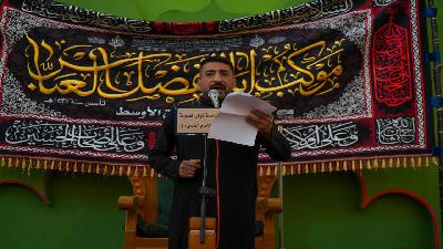 مجالس العزاء العاشورائية في مرقد الشريفة بنت الامام الحسن المجتبى (ع) محطة لتجديد العهد مع الإمام الحسين وال بيتة الاطهار