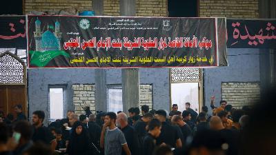 موكب الامانة الخاصة لمرقد الشريفة بنت الامام الحسن المجتبى (ع) كرم بلا حدود وخدمة تضاهي الفخر