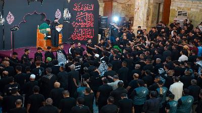 المجلس الحسيني السنوي بذكرى شهادة كريم آل البيت الامام الحسن المجتبى (عليه السلام)