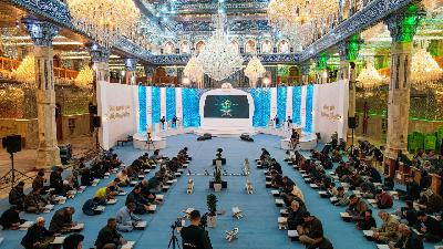 الختمة القرآنية الرمضانية المرتلة في مرقد العلوية الشريفة بنت الامام الحسن المجتبى (ع)