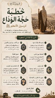 خطبة حجة الوداع للرسول الاعظم (ص) #الشريفة_بنت_الحسن #حجةالوداع #عرفة