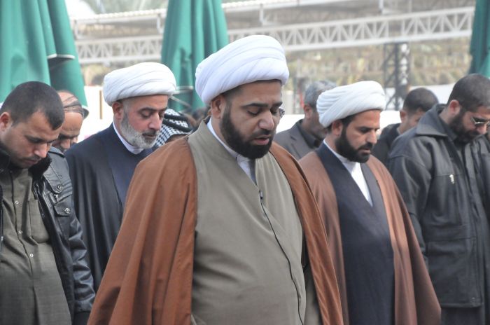 صلاة الجمعة بإمامة سماحة الأمين الخاص لمزار العلوية شريفة بنت الامام الحسن المجتبى (عليهما السلام) الشيخ رؤف الفتلاوي