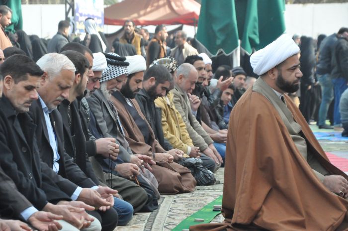 صلاة الجمعة بإمامة سماحة الأمين الخاص لمزار العلوية شريفة بنت الامام الحسن المجتبى (عليهما السلام) الشيخ رؤف الفتلاوي