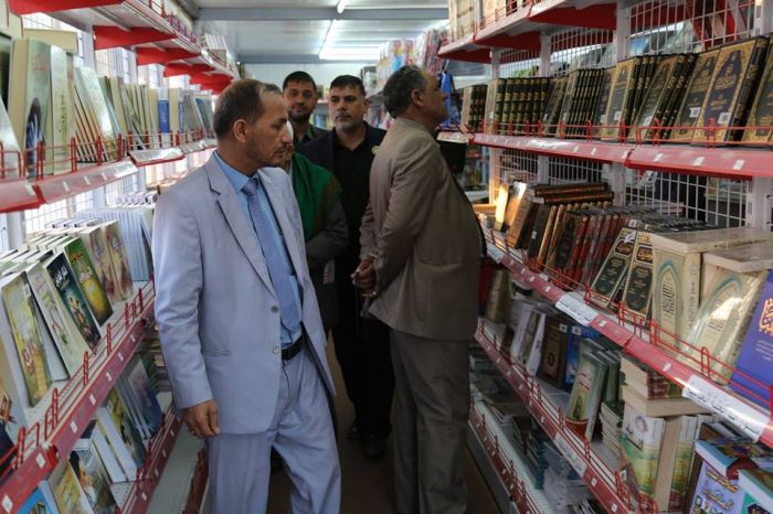 استقبل الأمين الخاص لمزار العلوية شريفة بنت الإمام الحسن المجتبى (ع) سماحة الشيخ رؤوف الفتلاوي المتواضع الخلوق الحقوقي السيد صلاح الحسني رئيس قسم الرق