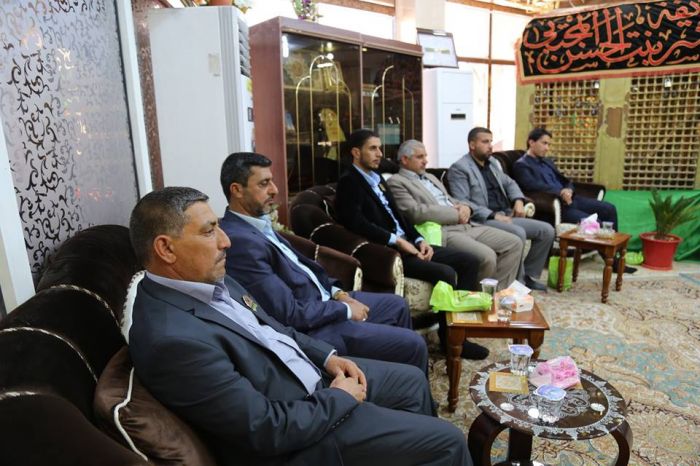 وفد العتبة العسكرية المقدسة