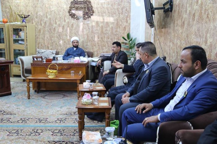 وفد العتبة العسكرية المقدسة
