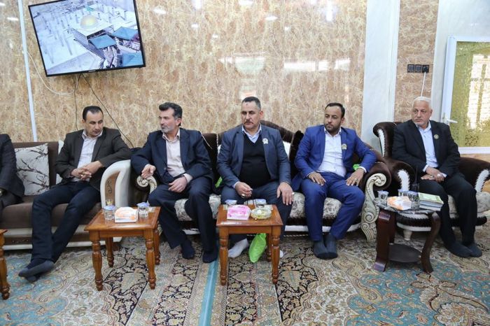 وفد العتبة العسكرية المقدسة