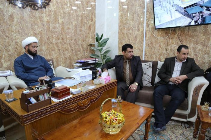 وفد العتبة العسكرية المقدسة