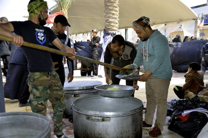 المواكب المعزية ( موكب ومضيف الزهراء الخدمي )