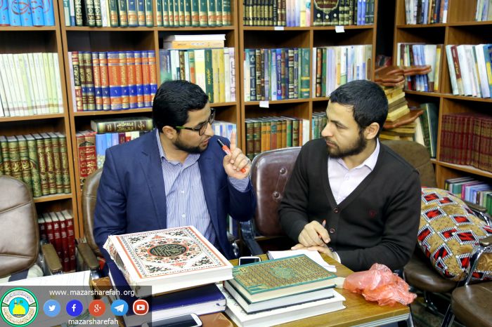 يُّواصل مَركز عُلوم القرآن الكريم التابع للإمانة الخاصَة لمزار العلويَّة الطاهرة شَريفة بنت الإمام الحَسن المجتبى (عليهما السلام)