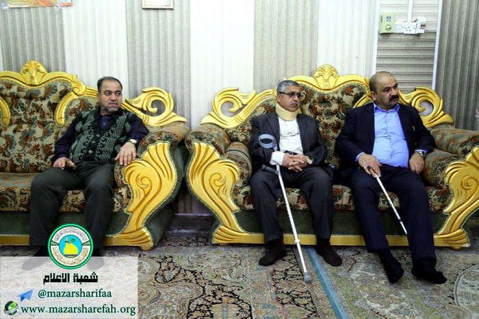أستَقبلَ نائب الأمين الخاص مرقد العلوية الطاهرة شريفة بنت الإمام الحسن المجتبى (عليهما السلام)