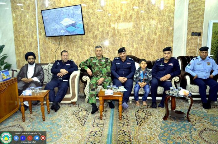 استقبال وفد من وزارة الداخلية / مديرية شؤون الشهداء والجرحى