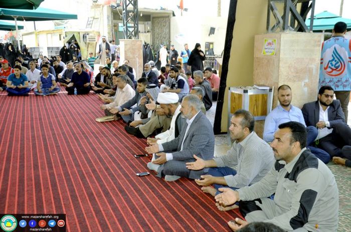 مَجلس عَزاء حُسيني ،بمناسبة ذكرى شَهادة الإمام علي بن محمد الهادي (سَلامُ الله عليه) حيثُ أرتقى المنبر الخطيب الحسيني سَماحة الشيخ: عبد الله الدجيلي