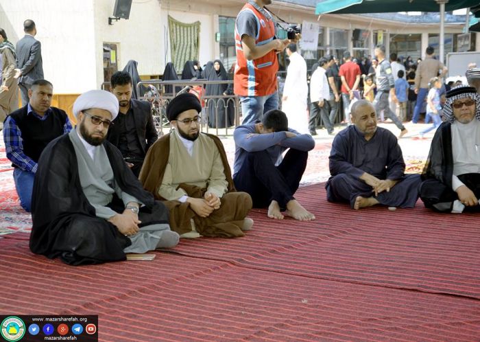 مَجلس عَزاء حُسيني ،بمناسبة ذكرى شَهادة الإمام علي بن محمد الهادي (سَلامُ الله عليه) حيثُ أرتقى المنبر الخطيب الحسيني سَماحة الشيخ: عبد الله الدجيلي