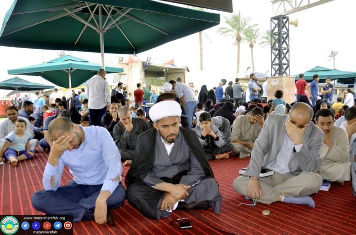 ذكرى شَهادة الإمام علي بن محمد الهادي (سَلامُ الله عليه) حيثُ أرتقى المنبر الخطيب الحسيني سَماحة الشيخ: عبد الله الدجيلي (دام توفيقه)