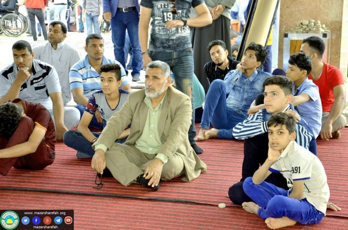 اقامت محاضرة دينية لسماحة الخطيب الحسيني الشيخ وليد السيلاوي الحلي َّوالتي كانت تحت عنوان : أضواء على ولاية أمير المؤمنين علي (عليه السلام) الحلقة الث