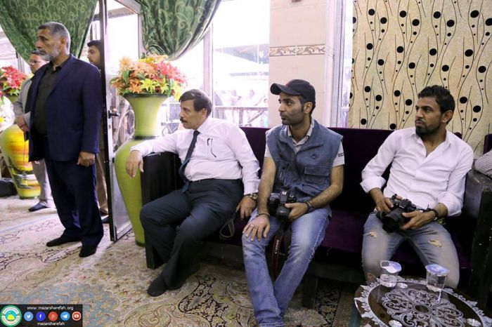 وفد من جمعية المصورين العراقيين فرع( البصرة ــ بابل)
