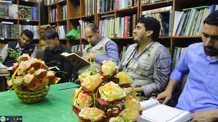 أقام مركز علوم القرآن في مزار العلوية الطاهرة شريفة بنت الإمام الحسن المجتبى (عليهما السلام) درس في أحكام التلاوة