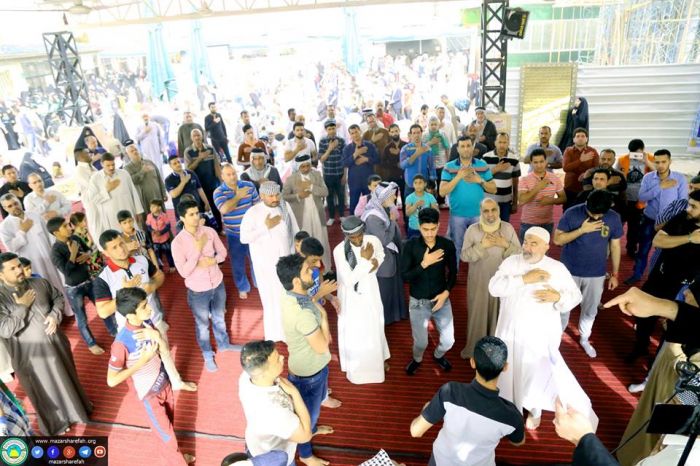 مجلس عزاء حُسيني حيث أرتقى المنبر الرادود الحُسيني :أبو حيدر الكويتي والملة أبو أسماء الديواني