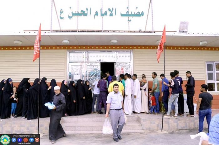 يَواصل مُضيف الإمام الحَسن المُجتبى (عليه السلام) في مَزار العلويَّة الطاهرة شَريفة بنتُ الإمام الحسن المُجتبى (عليهما السلام