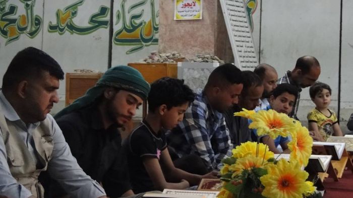 امسية قرآنية بمناسبة الولادة الميمونة للإمام علي بن ابي طالب (ع)، وكذلك اختتام قراءة القرآن الكريم في داخل لصحن الشريف وللمرة الثانية .