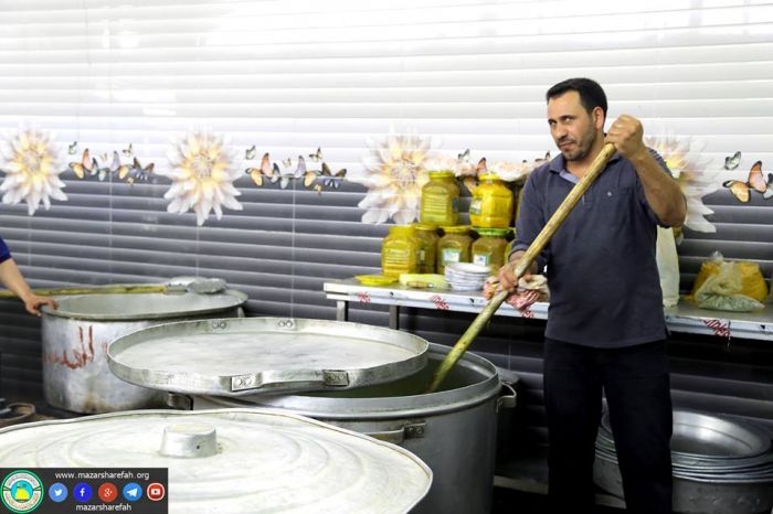 تواصل شعبة المضيف في مرقد العلويَّة الطاهرة شريفة بنت الإمام الحسن المجتبى (عليهما السلام)
