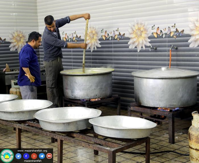 تواصل شعبة المضيف في مرقد العلويَّة الطاهرة شريفة بنت الإمام الحسن المجتبى (عليهما السلام)