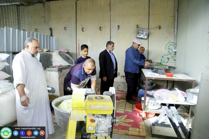 تَستمر وحدة الشعائر والمَواكب الحُسينية في المَزار المُطهر بأستقبال المَواكب القادمة لزيارة السَيَّدة العلويَّة شريفة بنت الإمام الحسن المجتبى (عليهما