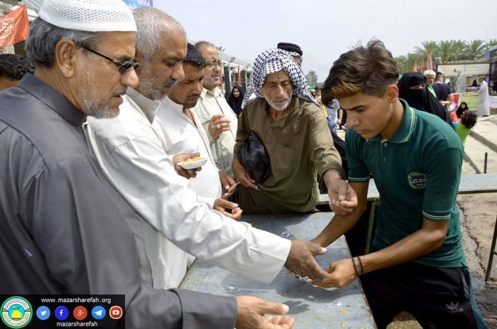 تَستمر وحدة الشعائر والمَواكب الحُسينية في المَزار المُطهر بأستقبال المَواكب القادمة لزيارة السَيَّدة العلويَّة شريفة بنت الإمام الحسن المجتبى (عليهما