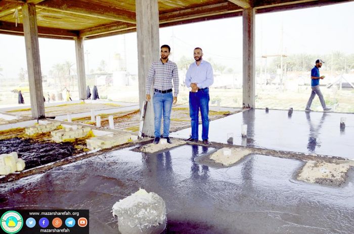 بأشرافٍ وَمتابعة من قبل الأمانة الخاصة لمزار العلوية شريفة بنت الأمام الحسن المجتبى (عليهما السلام)