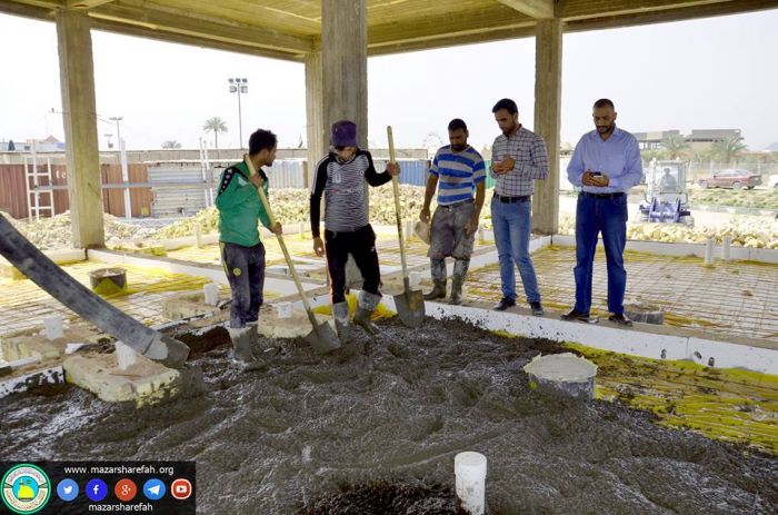 بأشرافٍ وَمتابعة من قبل الأمانة الخاصة لمزار العلوية شريفة بنت الأمام الحسن المجتبى (عليهما السلام)